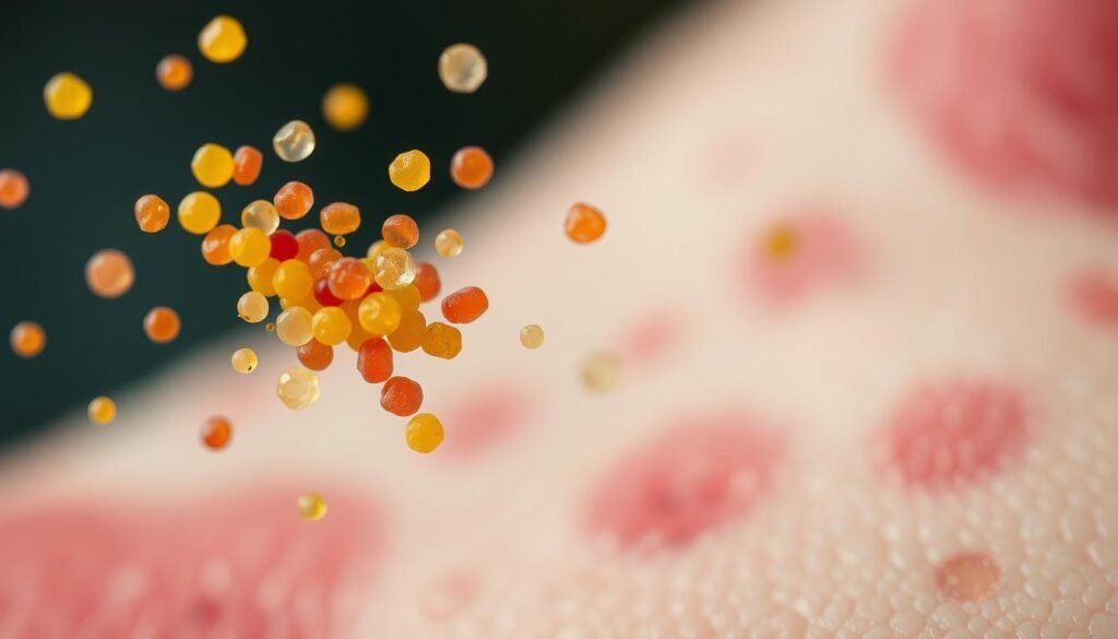 Pollen and eczema symptoms