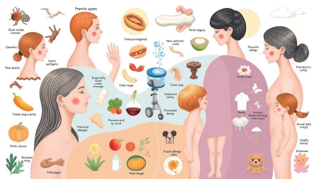 Predisposing Conditions related to Eczema