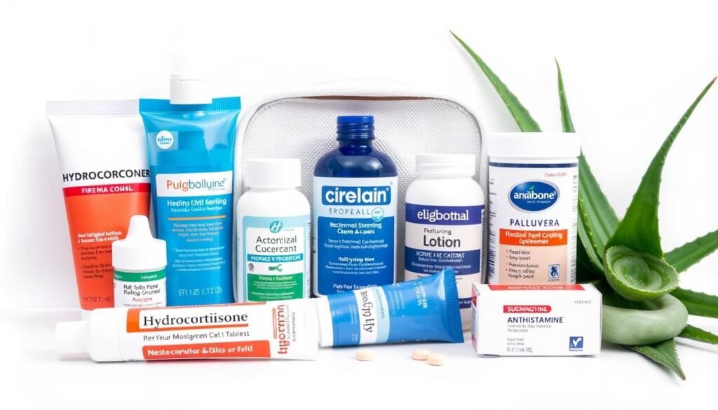first aid supplies for eczema flare-ups