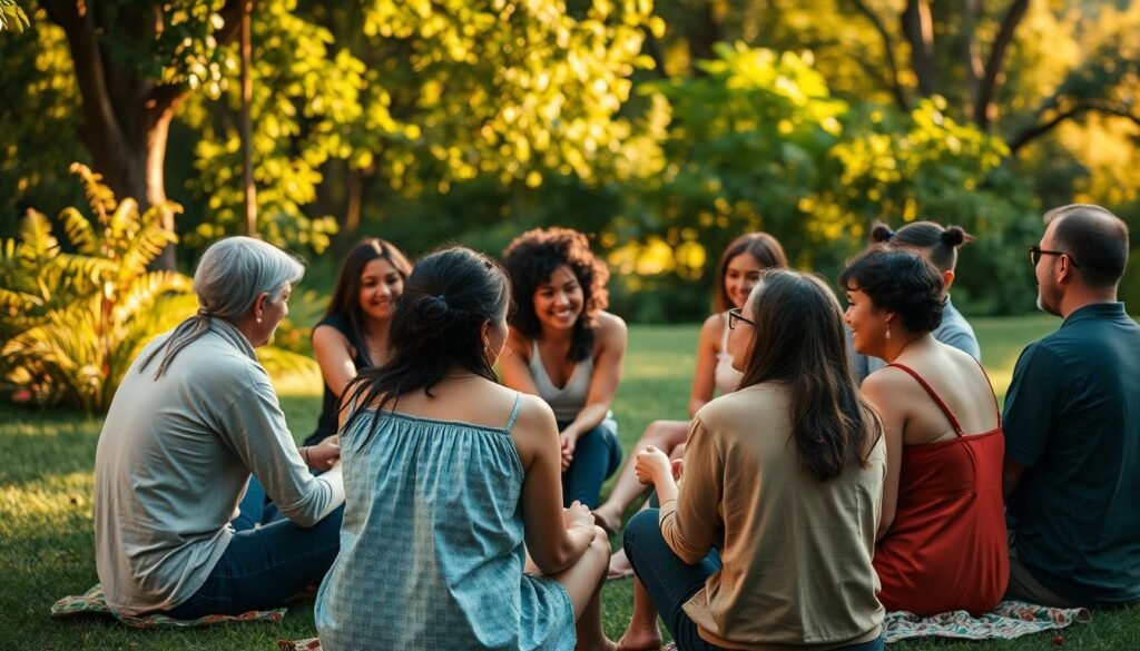 shared experiences in healing process