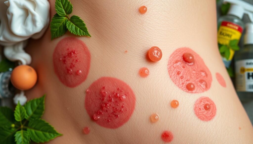Causes Blisters in Contact Dermatitis