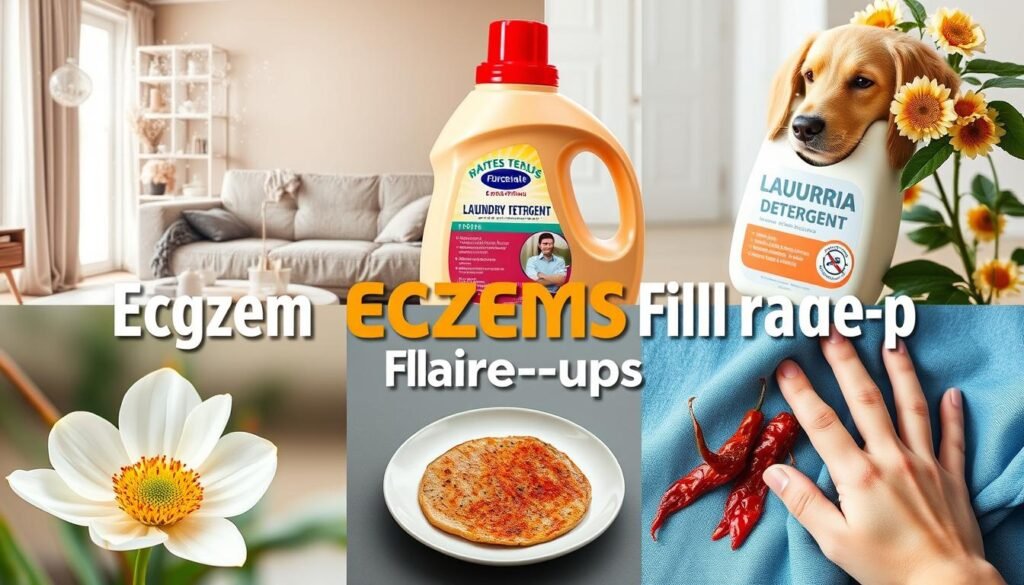 Common triggers of eczema flare-ups
