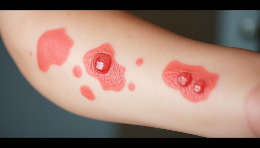 Contact Dermatitis rash