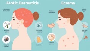 atopic dermatitis vs eczema