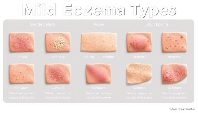 mild eczema types