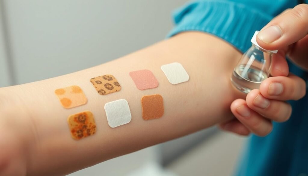 patch testing in identifying allergens