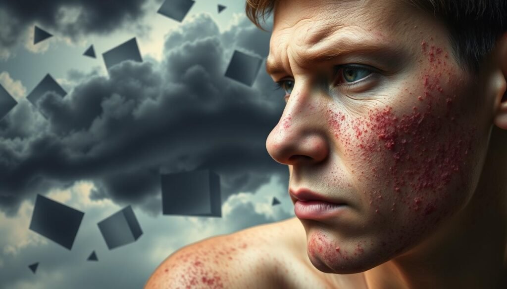 psychological effects of eczema
