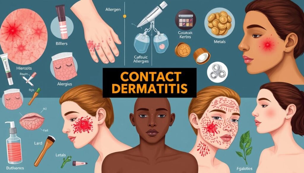 types of contact dermatitis